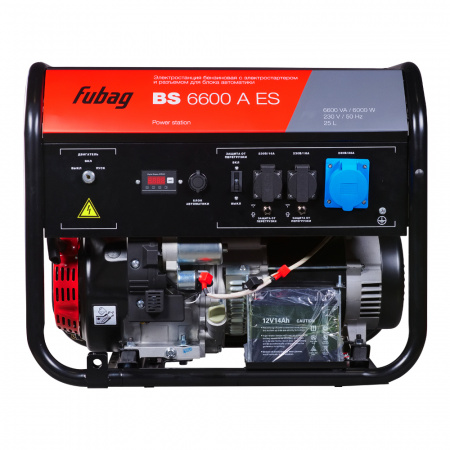 Бензиновый генератор Fubag BS 6600 A ES