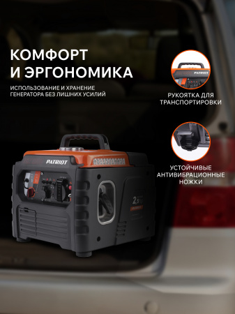 Бензиновый генератор PATRIOT iGX 1200